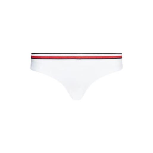 Tommy Hilfiger slip bikini donna sportivo, rosso (primary red), xs