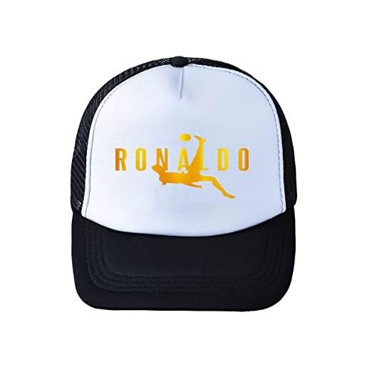 Undify berretto da baseball anime ronaldo cr7 cappello snapback cappello per uomo ragazzi ragazze regolabile, multicolore, etichettalia unica