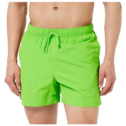 Tommy Hilfiger pantaloncino da bagno uomo medium drawstring lungo, verde (spring lime), xl