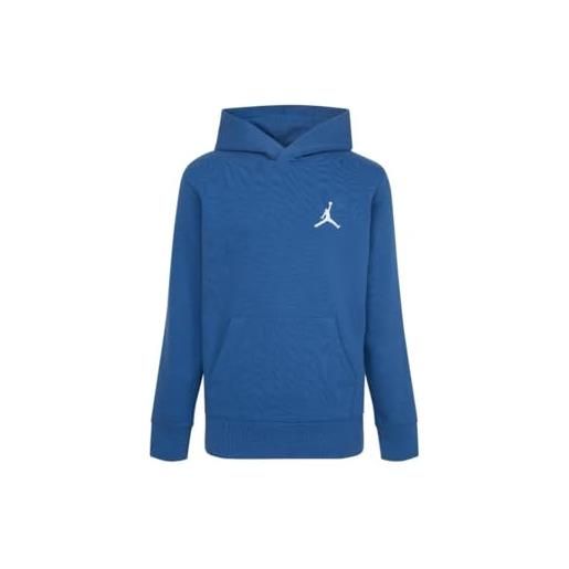 Jordan jdb mj essentials ft po hoodie blu industrial blue 10-12a