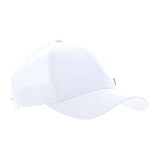 Calvin Klein cappellino uomo ck bombed metal cappellino da baseball, bianco (bright white), taglia unica