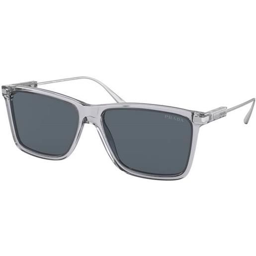 Prada occhiali da sole prada pr 01zs u430a9 grigio trasparente