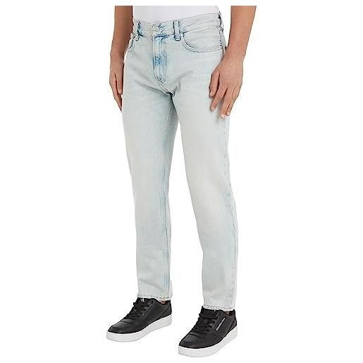 Calvin Klein Jeans authentic straight j30j323930 pantaloni, denim (denim light), 28w / 32l uomo