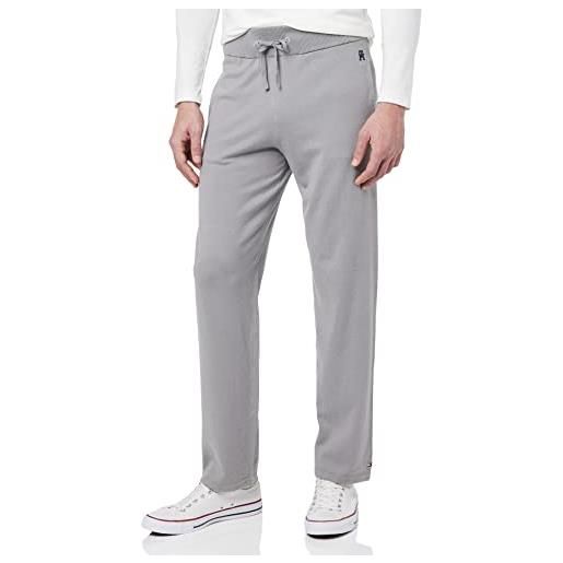 Tommy Hilfiger knit pant um0um02627 pantaloni in maglia, grigio (universal grey), s uomo