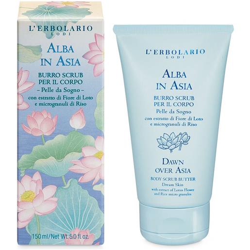 3847 l'erbolario burro scrub per il corpo alba in asia 150ml