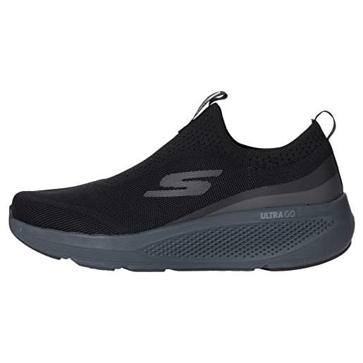 Skechers gorun elevate-scarpe da corsa e camminata ad alte prestazioni, ginnastica uomo, nero e bianco, 47.5 eu
