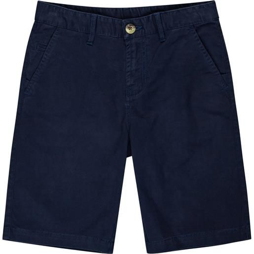 Element - pantaloncini in cotone - howland classic walkshort eclipse navy - taglia 8a, 10a, 12a, 14a - blu navy