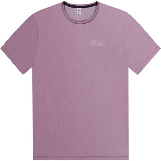 Picture Organic Clothing - t-shirt sportiva - dephi tech tee grapeade per uomo in pelle - taglia s, m, l, xl, xxl - viola