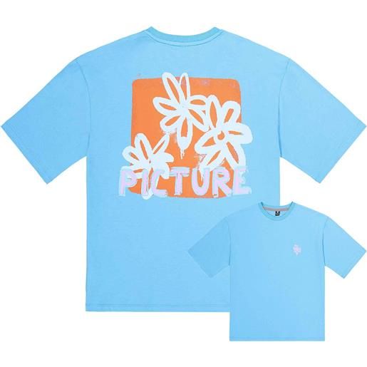 Picture Organic Clothing - t-shirt in cotone biologico - castura tee norse blue per donne in cotone - taglia xs, s, m, l