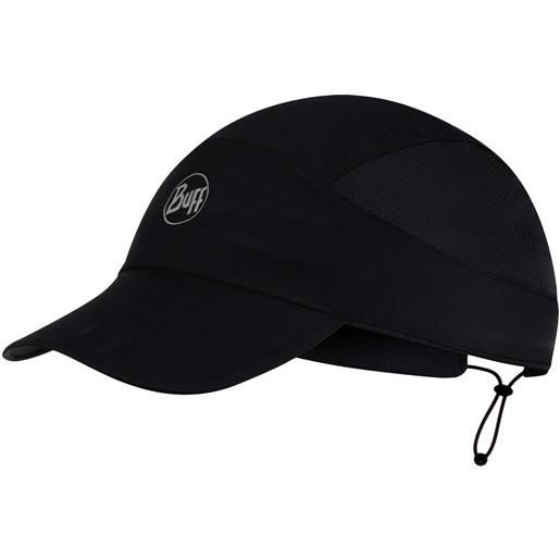 Buff - berretto ultraleggero - pack speed cap solid black - taglia l\/xl - nero