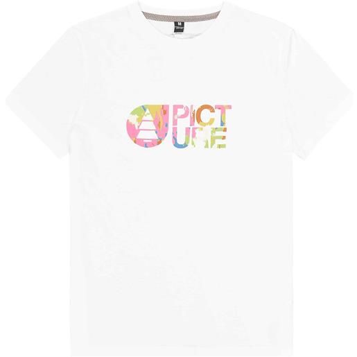 Picture Organic Clothing - t-shirt in cotone biologico - basement tee w white per donne in cotone - taglia xs, s, m, l - bianco