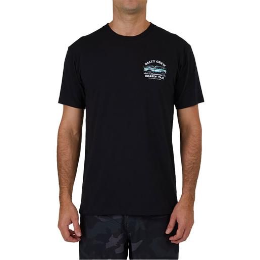 Salty Crew - t-shirt in cotone - off road premium s/s tee black per uomo in cotone - taglia s, m, l, xl - nero