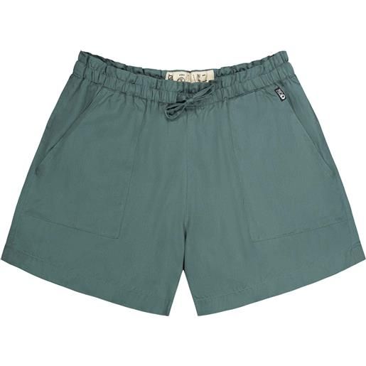 Picture Organic Clothing - pantaloncini fluidi da donna - milou shorts sea pine per donne - taglia xs, s, m, l - verde