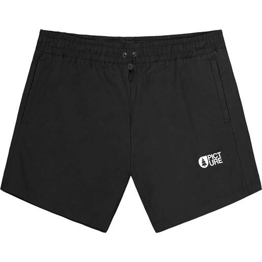 Picture Organic Clothing - shorts stretch - oslon shorts black per donne in nylon - taglia xs, s, m, l - nero
