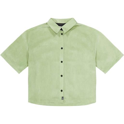 Picture Organic Clothing - camicia boxy - sesia cord shirt winter pear per donne - taglia xs, s, m, l - verde