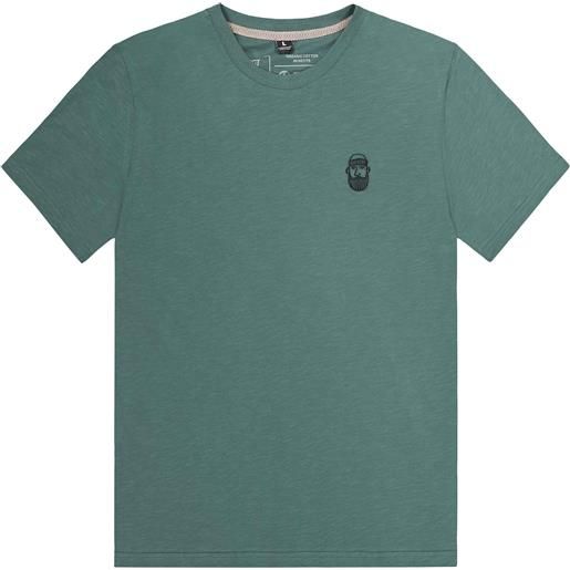 Picture Organic Clothing - t-shirt leggera in cotone organico - adak tee sea pine per uomo in cotone - taglia m, l, xl - verde