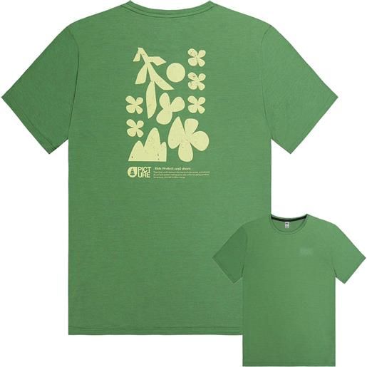 Picture Organic Clothing - t-shirt sportiva - timont ss urban fairway per uomo in pelle - taglia s, m, l, xl, xxl - verde