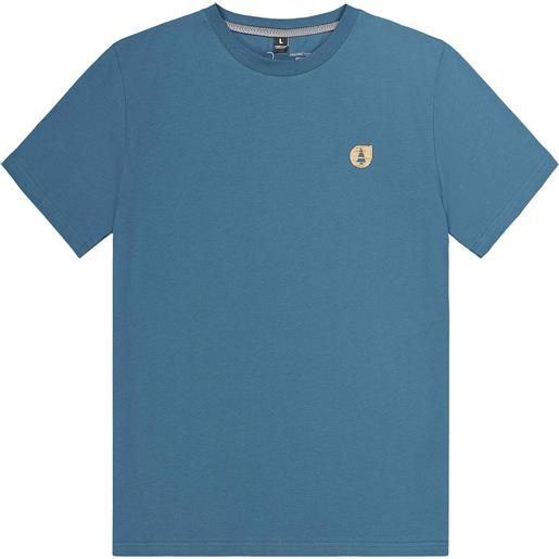 Picture Organic Clothing - t-shirt a maniche corte in cotone organico - lil cork tee roc blue per uomo - taglia s, m, l, xl, xxl