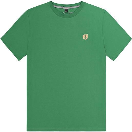 Picture Organic Clothing - t-shirt a maniche corte in cotone organico - lil cork tee verdant green per uomo - taglia s, m, l, xl, xxl - verde