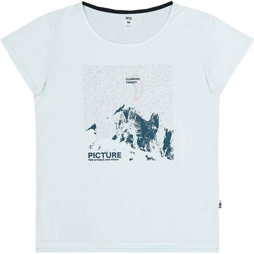 Picture Organic Clothing - t-shirt sportiva - hila tech tee plein air per donne - taglia xs, s, m, l - blu