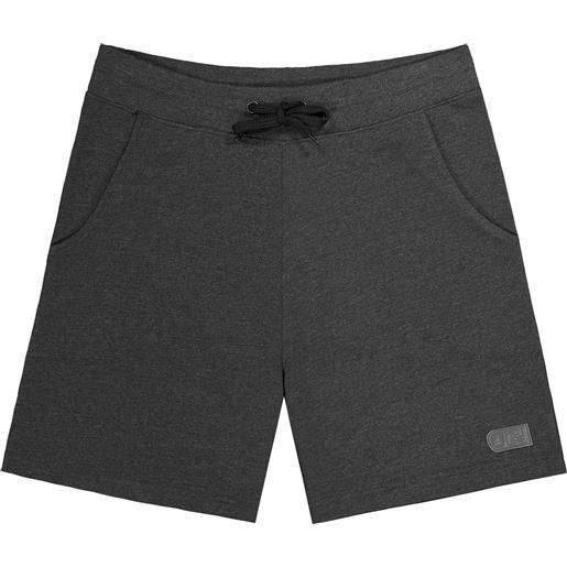 Picture Organic Clothing - shorts leggeri in cotone organico - augusto shorts dark grey melange per uomo in cotone - taglia s, m, l, xl, xxl - grigio