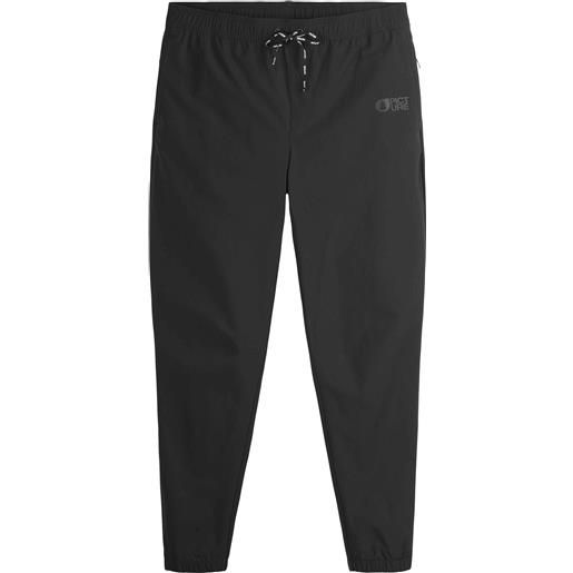 Picture Organic Clothing - pantaloni stretch - lenu pants black per uomo in pelle - taglia s, m, l, xl - nero
