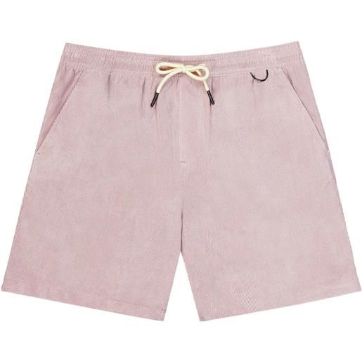Picture Organic Clothing - shorts di velluto - dalvik shorts woodrose per uomo - taglia s, m, l, xl - rosa