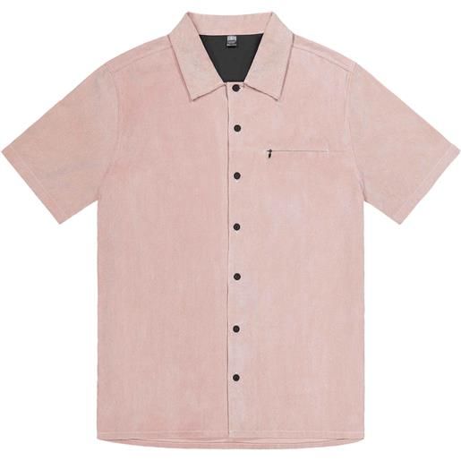 Picture Organic Clothing - camicia in velluto - nollur shirt woodrose per uomo - taglia s, m, l, xl, xxl - rosa