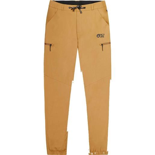 Picture Organic Clothing - pantaloni outdoor stretch - alpho pants spruce yellow per uomo - taglia 30 us, 31 us, 32 us, 33 us - giallo