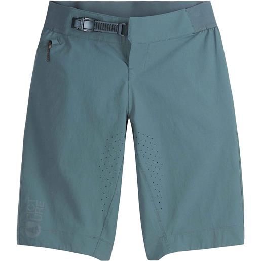 Picture Organic Clothing - shorts da mtb - vellir w shorts deep water per donne in nylon - taglia xs, m - blu