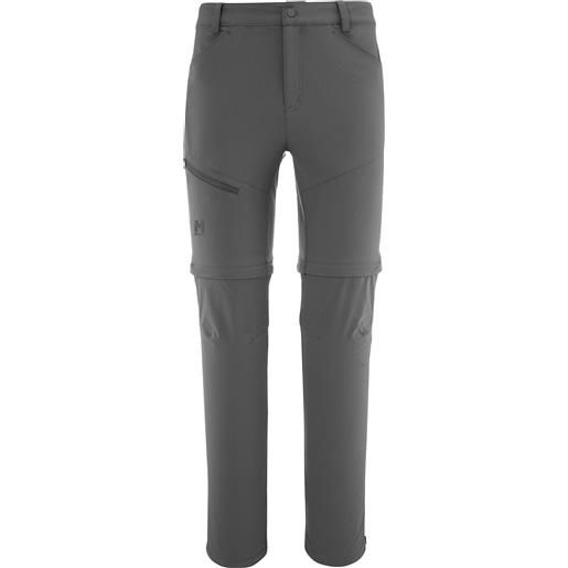 Millet - pantaloni convertibili - trekker stretch zip off pant m dark grey per uomo - taglia 38 fr, 40 fr, 42 fr, 44 fr, 46 fr, 48 fr - grigio