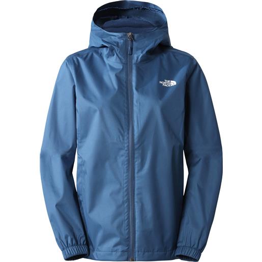 The North Face - giacca di protezione antivento - w quest jacket shady blue/tnf white per donne - taglia xs, s, m, l