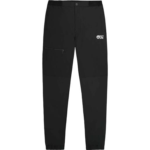 Picture Organic Clothing - pantaloni da trekking impermeabili - shooner pants black per uomo in nylon - taglia s, m, l, xl - nero