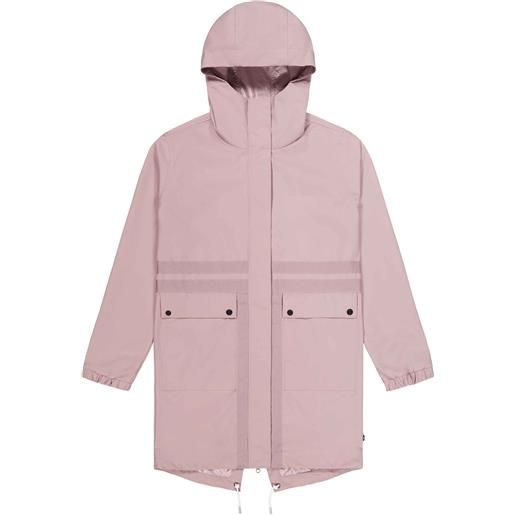 Picture Organic Clothing - giacca lunga impermeabile e traspirante - geraldeen jacket woodrose per donne in pelle - taglia xs, s, m, l - rosa