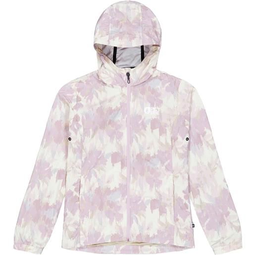 Picture Organic Clothing - giacca impermeabile e antivento - scale printed jacket bold harmony per donne in pelle - taglia xs, s, m, l - rosa