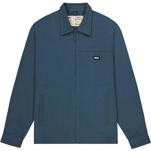 Picture Organic Clothing - giacca in cotone organico - calicoh jacket roc blue per uomo in cotone - taglia s, m, l, xl