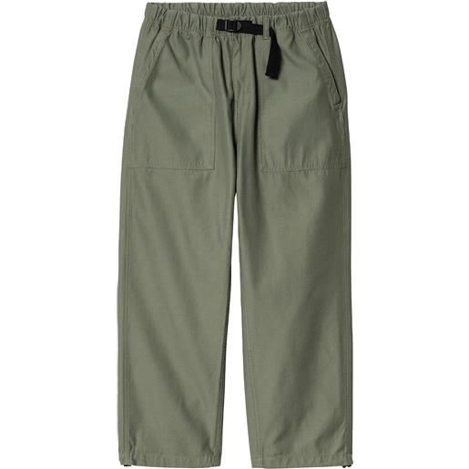 Carhartt - pantaloni morbidi in cotone - hayworth pant dollar green per uomo in cotone - taglia s, m, l, xl - verde