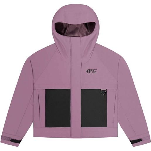 Picture Organic Clothing - giacca impermeabile e traspirante - cowrie jacket grapeade per donne in pelle - taglia s, m, l - rosa