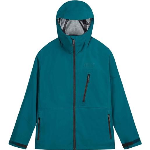 Picture Organic Clothing - giacca impermeabile traspirante - abstral w jacket deep water per donne in pelle - taglia xs, s, m, l - blu
