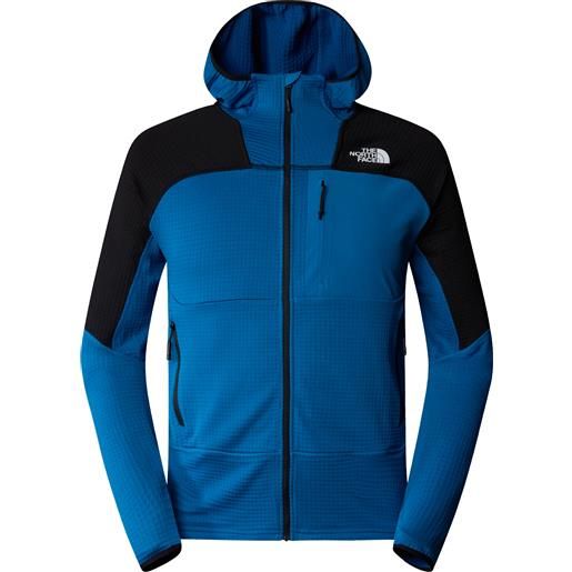 The North Face - pile in polartec® - m stormgap powergrid hoodie adriatic blue/adriatic per uomo - taglia s, m, l, xl