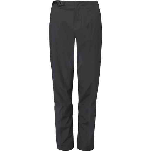 Rab - pantaloni protettivi - kinetic alpine 2.0 pants w black per donne in nylon - taglia 10 uk, 12 uk, 14 uk - nero