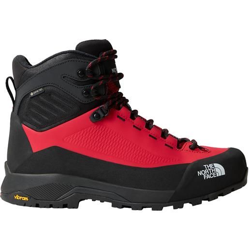 The North Face - scarpe da trekking in gore-tex - m verto alpine mid gore-tex red/ black per uomo in pelle - taglia 8 us, 8,5 us, 9 us, 9,5 us, 10 us, 10,5 us, 11 us, 11,5 us, 12 us - rosso