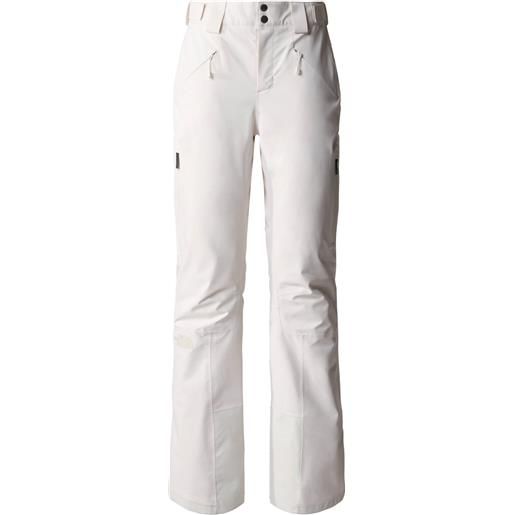 The North Face - pantaloni da sci regolabili - w lenado pant gardenia white per donne - taglia xs, m, l - bianco