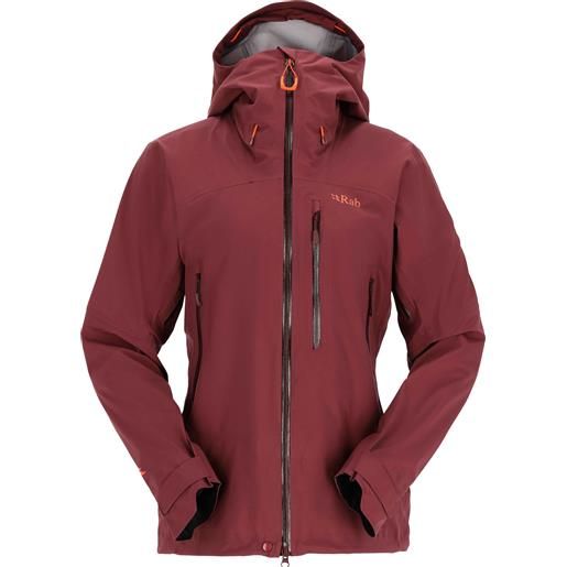 Rab - giacca impermeabile e traspirante - firewall jacket w deep heather per donne - taglia 8 uk, 10 uk, 12 uk, 14 uk - grigio
