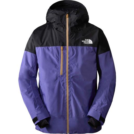 The North Face - giacca da sci isolante - m dawnstrike gtx insulated jacket cave blue/tnf black per uomo in poliestere riciclato - taglia s, l, xl