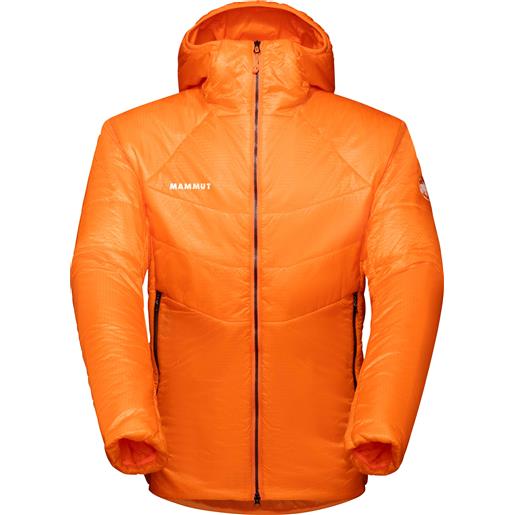 Mammut - giacca ultraleggera in primaloft® - eigerjoch light in hooded jacket men arumita per uomo - taglia s, m, l, xl - arancione