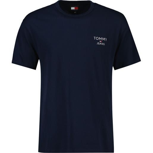 TOMMY JEANS t-shirt logo ricamato