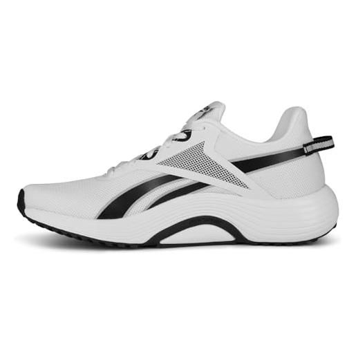 Reebok lite plus 3, sneaker uomo, ftwr white/core black/pure grey 3, 41 eu