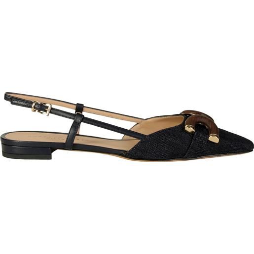 Roberto Festa slingback cally in tessuto jeans