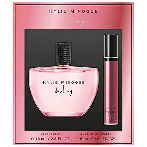Kylie minogue darling 75 ml edp & 8 ml borsa spray